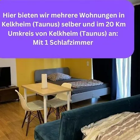 Lejlighed Charming 1-bedroom With Natural Light And Balcony Kelkheim